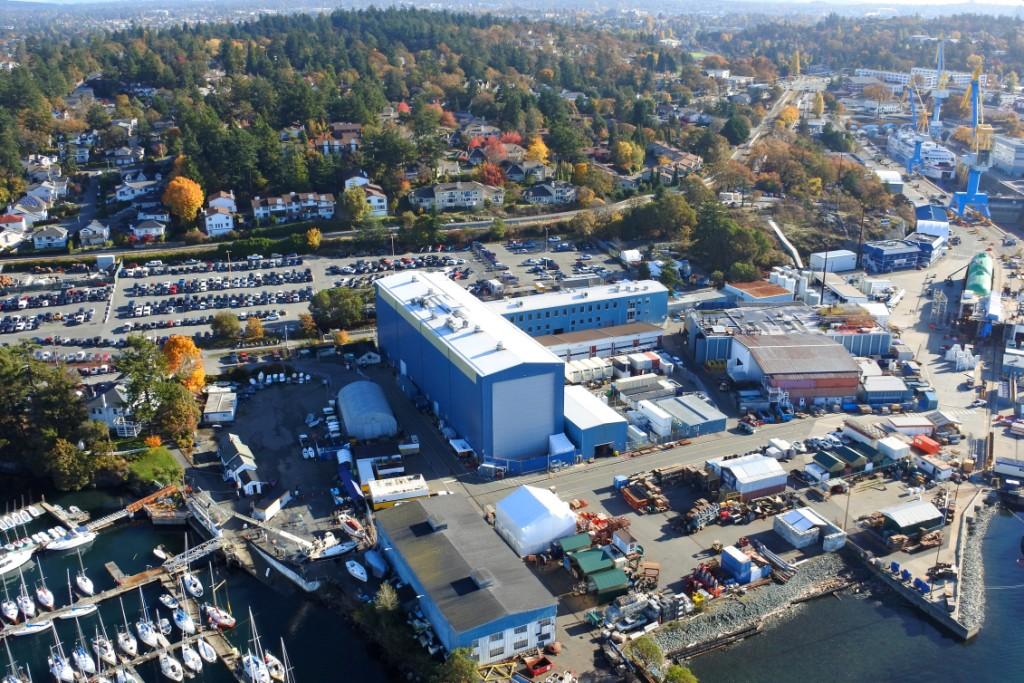 Babcock operates from the custom built submarine refit facilities in the federally owned Esquimalt Graving Dock in Victoria